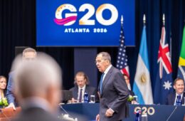 El G20 de Exteriores inicia en Atlanta sin foto de familia por la presencia de Lavrov